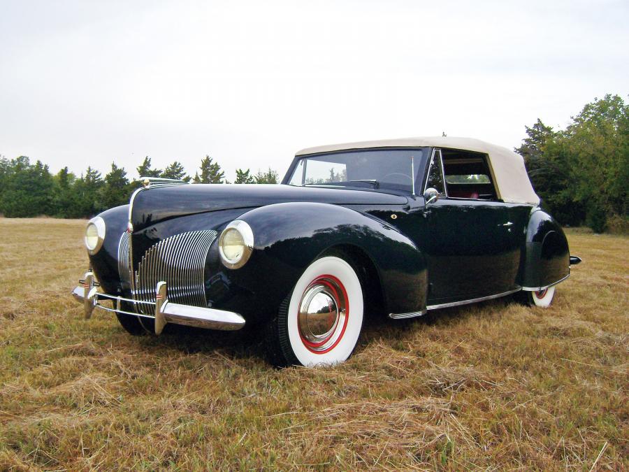  Lincoln Zephyr Continental Cabriolet 1940 года  (фото 28 из 28)